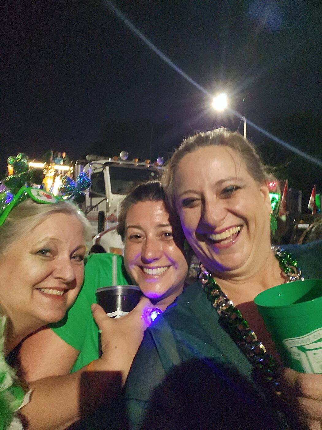 Krewe friends gathered for a photo
